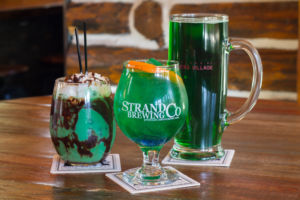 Shenanigan adult beverages for St. Patrick's Day in Lake Arrowhead