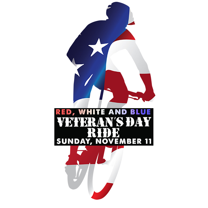 Red, White and Blue Veteran's Day Ride - Lake Arrowhead Bike Riding - SkyPark at Santa's Village