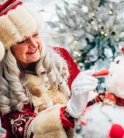 Northwoods Characters - Mrs. Holli Claus - SkyPark at Santa
