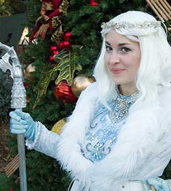 Northwoods Characters - Princess Snowfall - SkyPark at Santa