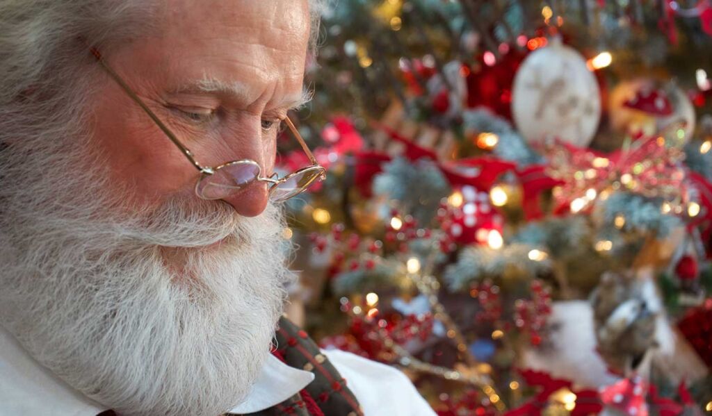 Santa Claus in Santa's House - Things to do in Lake Arrowhead - Santa's Village