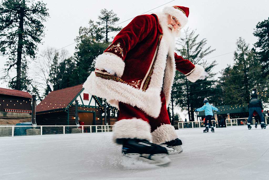 Silver Bells Arena - Ice Skating in Lake Arrowhead - SkyPark at Santa's Village